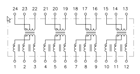 Location Circuit - HALO Electronics 2.5G/5G BASE-T Multi-Gig Ethernet Transformers